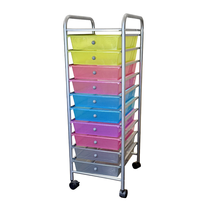 10 Drawer Utility Trolley - UT006