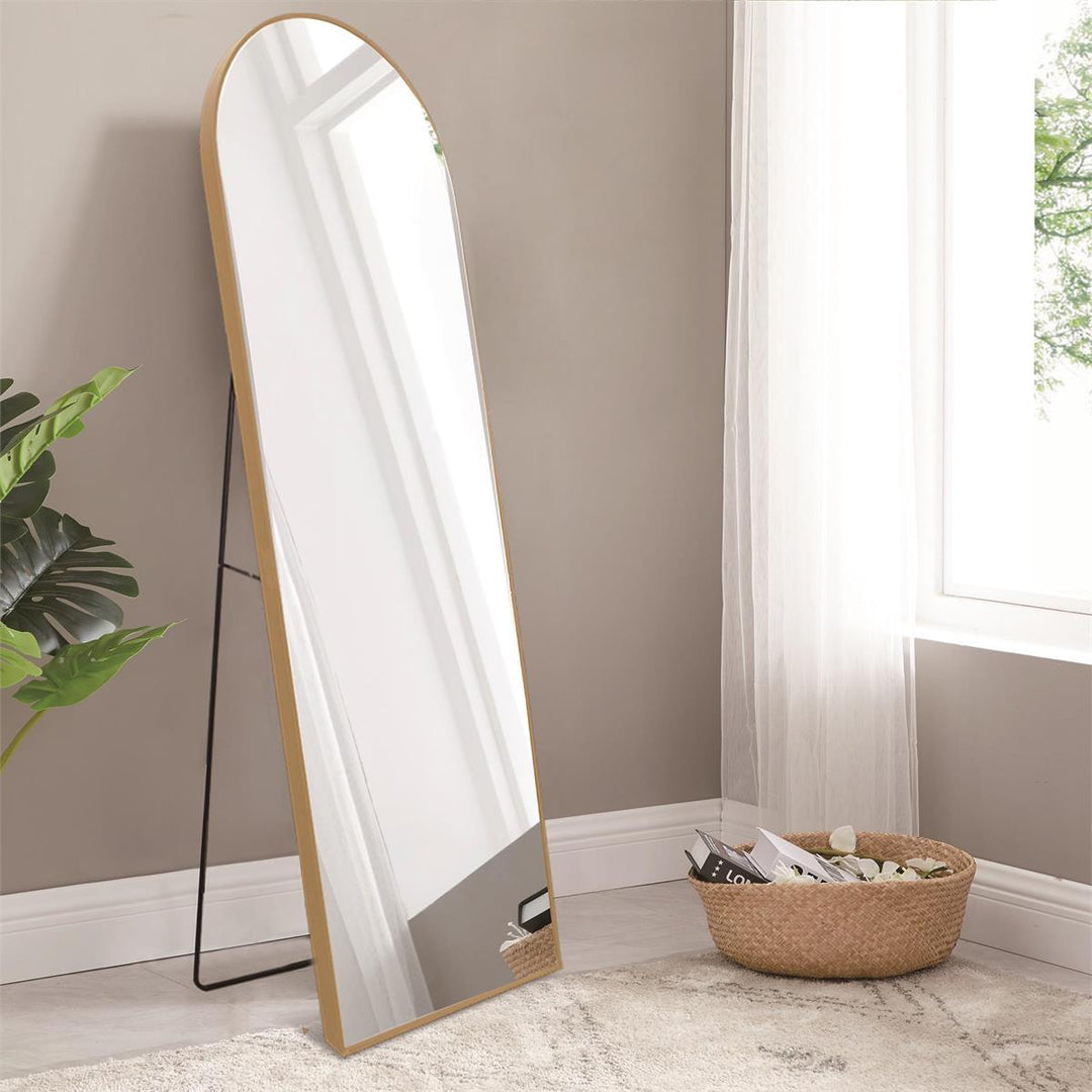 Aluminium Arch Standing Mirror w/Easel, 20"x68"