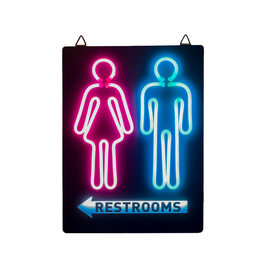 Restroom Plastic Neon LED Sign #RR001