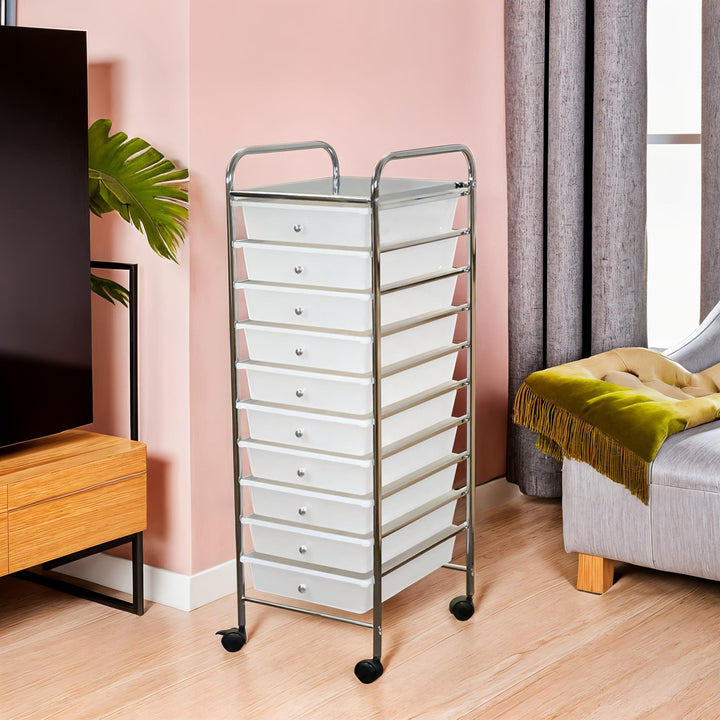 10 Drawer Utility Trolley - UT006