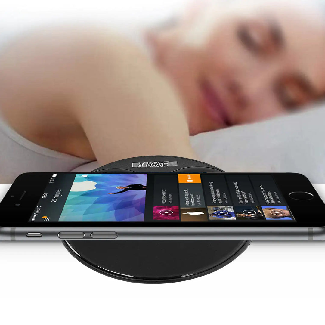 5 Core Wireless Charging Pad 15W Qi-Certified Fast Phone Charging Mat